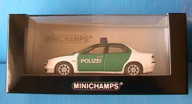 Minichamps Alfa Romeo 156 Polizei Police 1997 1:43 430120790