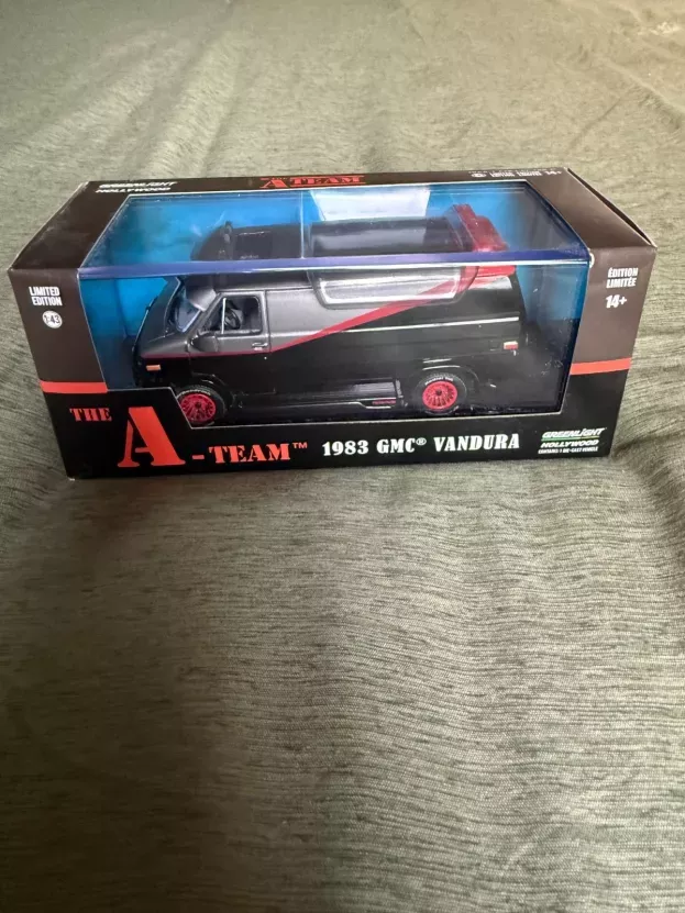 Greenlight Gmc Vandura Cargo G.series Van A-team 1983 1:43 86515