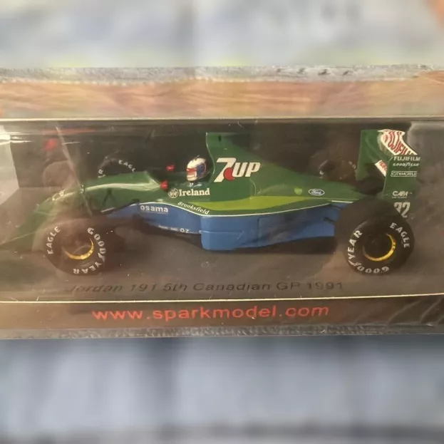 Spark Jordan F1 191 N 32 Canadian Gp 1991 B.gachot 1:43 S8077
