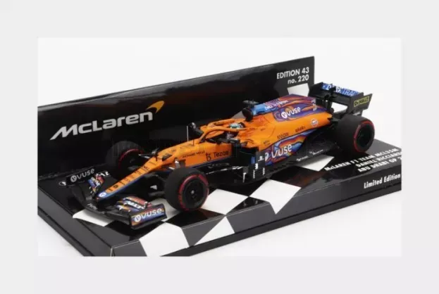 Minichamps Mclaren F1 Mcl35l Team Mclaren N 3 Abu Dhabi Gp 2021 Daniel Ricciardo 1:43 537216603