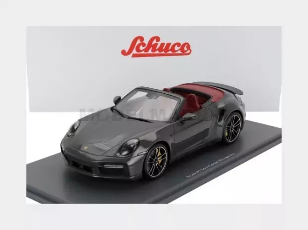 Schuco Porsche 911 992 Turbo S Cabriolet Open 2022 1:18 18U00143