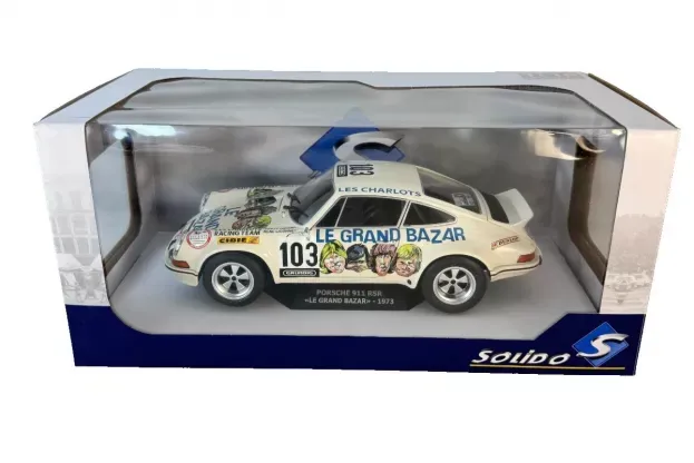 Solido Porsche 911 Carrera Rs 2.7 Le Grand Bazar N 103 Les Charlots Tour De France 1973 H.bayard R.ligonnet 1:18 1801106