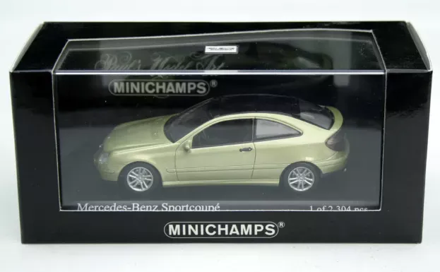 Minichamps Mercedes C-class Sportcoupe Cl203 2001 1:43 430030001
