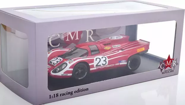 CMR Porsche 917k 4.9l Team Salzburg N 23 Winner 24h Le Mans 1970 Hans Herrmann Richard Attwood 1:18 CMR134