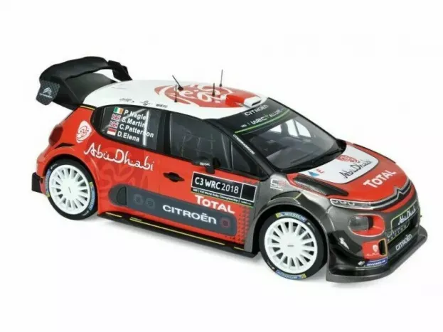 Norev Citroen C3 Wrc N 0 Press 2018 1:18 181635