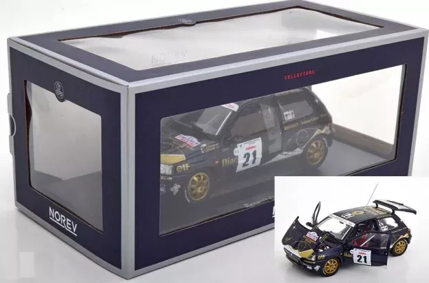 Norev Renault Clio Williams Diac N 21 Rally Tour De Corse 1993 S.jordan J.boyere 1:18 185228