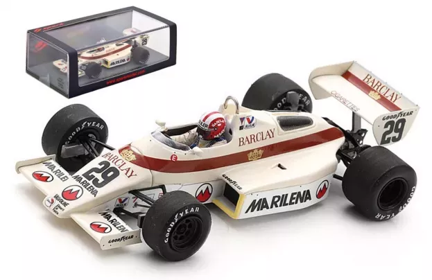 Spark Arrows F1 A6 N 29 Monaco Gp 1983 M.surer 1:43 S5784