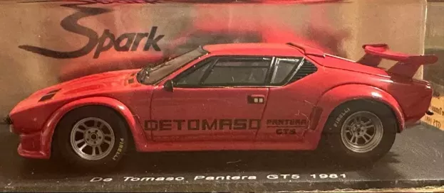 Spark De Tomaso Pantera Gt5 1981 1:43 S0534