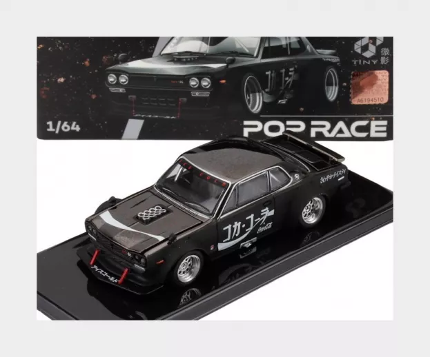 Pop Race Nissan Skyline Gt-r V8 r34 Drift Hakosuka Pandem Cocacola Zero 2007 1:64 PR640161