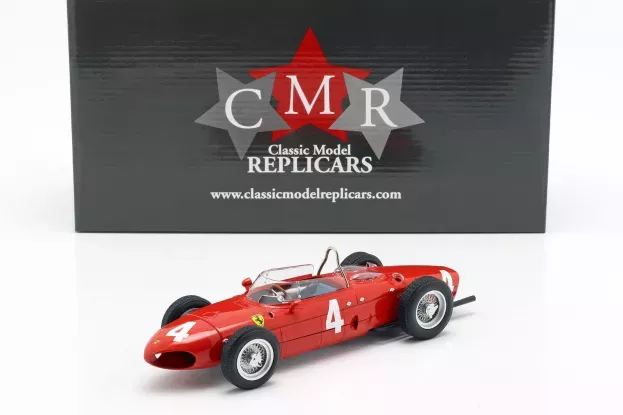 CMR Ferrari F1 Dino 156 Sharknose N 4 World Champion Winner Belgian Gp Phil Hill 1961 1:18 CMR170
