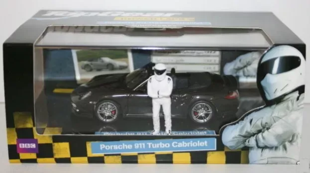 Minichamps Porsche 911 997-2 Turbo Cabriolet 2009 Top Gear With Figures 1:43 519436930