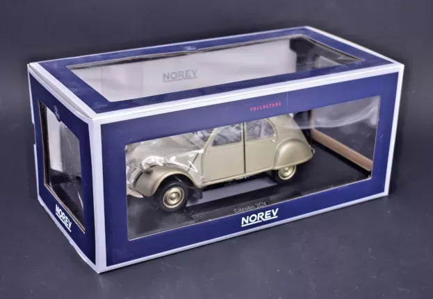 Norev Citroen 2cv A Cabriolet Closed Roof 1950 1:18 181497