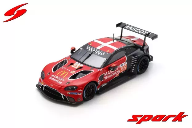 Spark Aston Martin Vantage Amr 4.0l Turbo V8 Team Gmb Motorsport N 55 24h Le Mans 2023 G.birch J.reno Moller M.sorensen 1:43 S8761