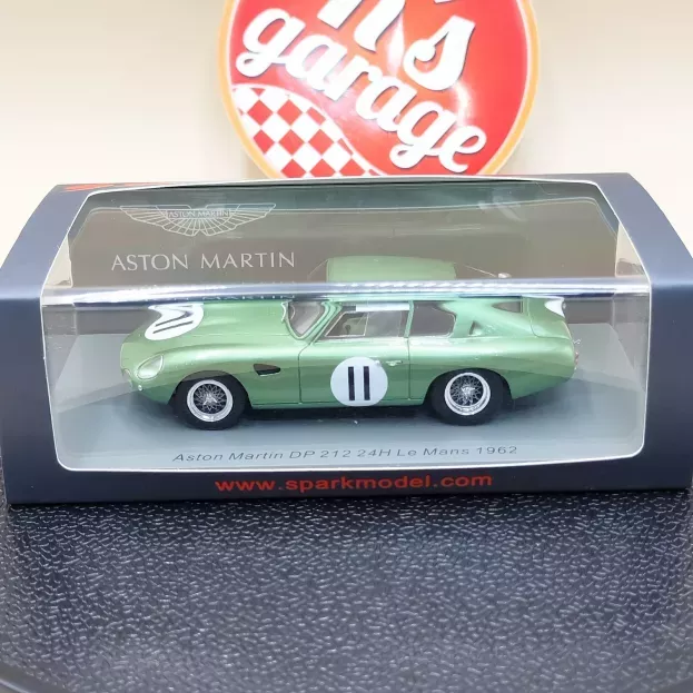 Spark Aston Martin Dp212 4.0l S4 Team David Brown Racing N 11 24h Le Mans 1962 G.hill R.ginther 1:43 S2412