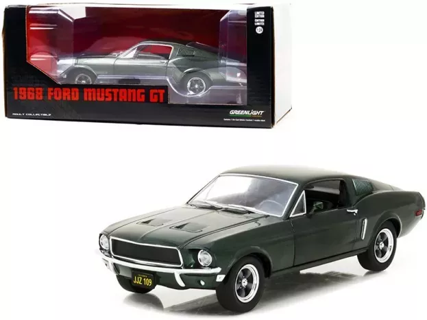 Greenlight Ford Mustang Gt Fastback Coupe 1968 1:24 84038