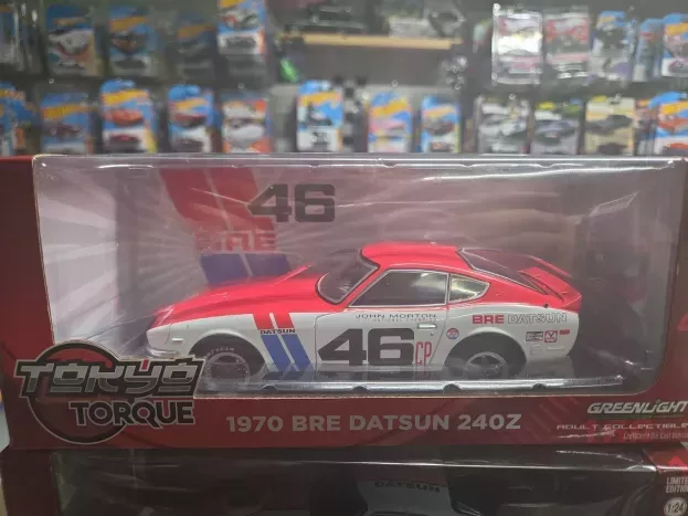 Greenlight Nissan Datsun 240z Bre N 46 Coupe 1970 1:24 18301