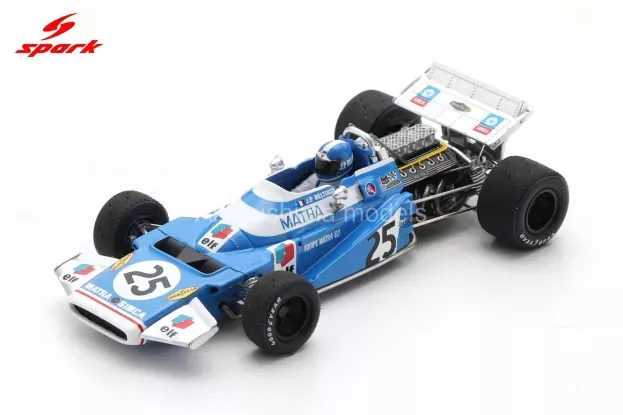 Spark Matra Simca F1 Ms120 N 25 3rd Belgium Gp 1970 J.p.beltoise 1:43 S4325