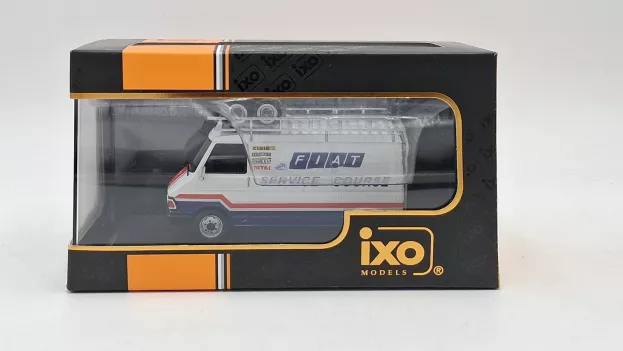 IXO Models Fiat 242 Van Fiat Assistance Rally Montecarlo 1979 1:43 RAC273X