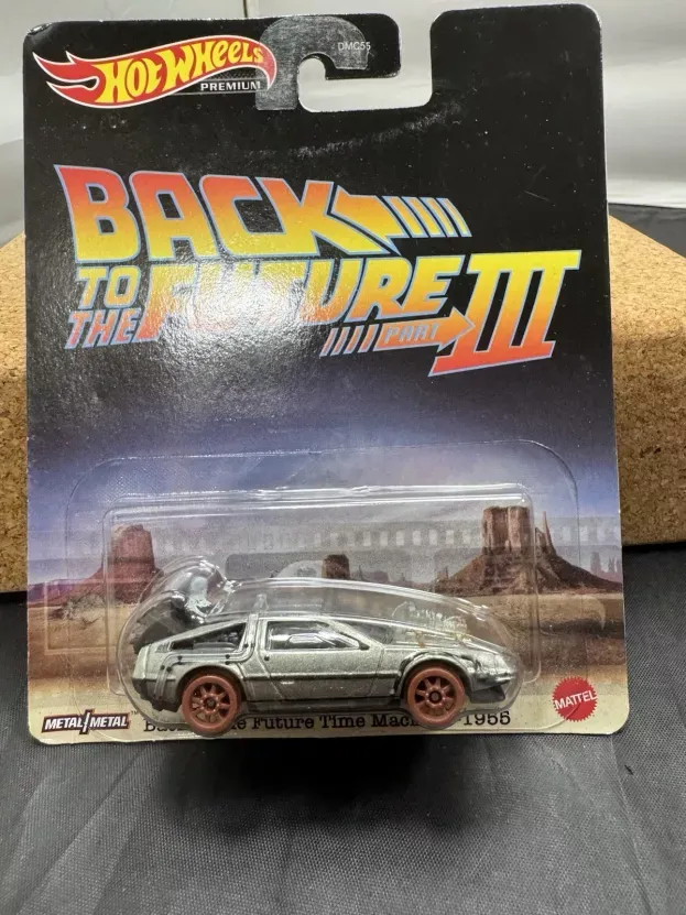 Hot Wheels De Lorean Time Machine Back To The Future 3 Ritorno Al Futuro 3 1:64 HCP22