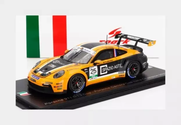 Spark Porsche 911 992 Gt3 Cup N 25 Porsche Carrera Cup Italy Champion 2023 Larry Ten Voorde 1:43 SI025