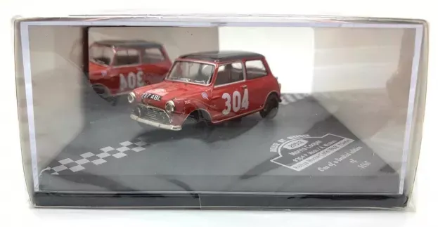 Vitesse Morris Mini Cooper N 304 1st Dames Rally Montecarlo 1962 P.moss A.wisdom 1:43 29512