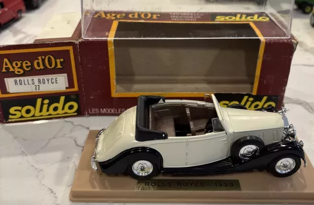 Solido Rolls Royce Phantom Iii Soft-top Open 1939 1:43 77