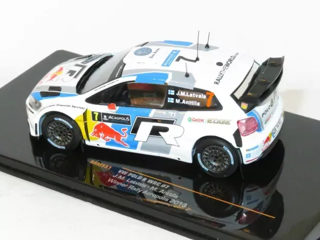 IXO Models Volkswagen Polo R Wrc Vw Motorsport Red Bull N 7 Winner Rally Acropolis 2013 J-m.latvala M.anttila 1:43 RAM551