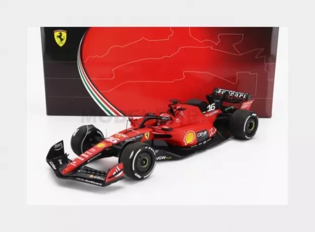 BBR Ferrari F1 Sf-23 Team Scuderia Ferrari N 16 4th Singapore Gp 2023 Charles Leclerc 1:18 BBR231816D