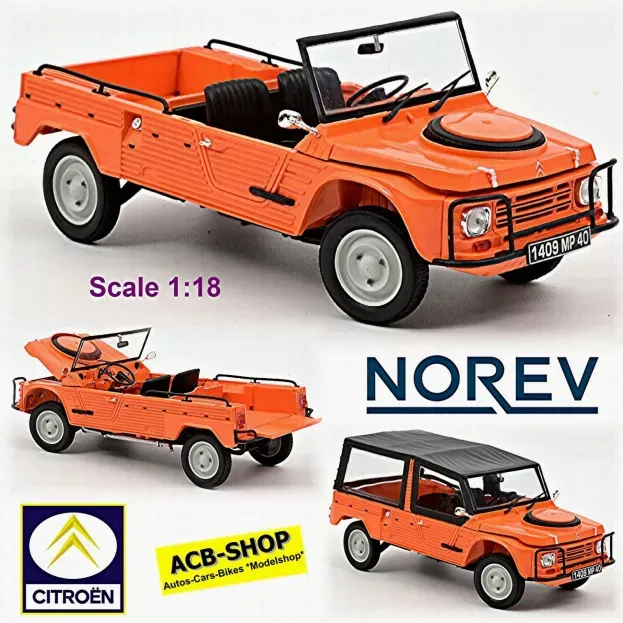 Norev Citroen Mehari 4x4 Kirghiz 1979 1:18 181654