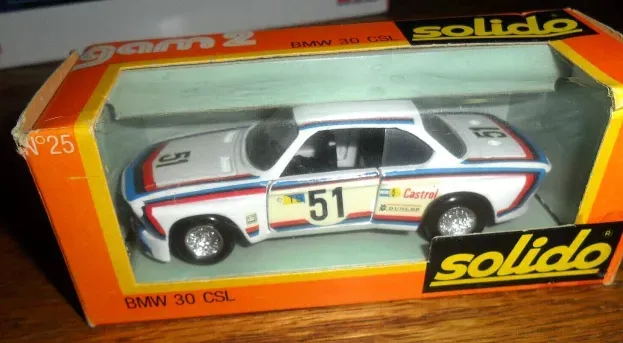 Solido Bmw 3.0 Csl N 51 Castrol 1:43 25