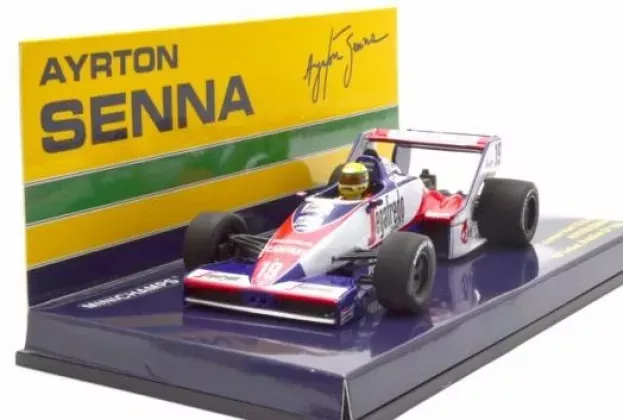 Minichamps Toleman F1 Hart Tg183b N 19 Brazilian Gp 1984 Ayrton Senna 1:43 540844339