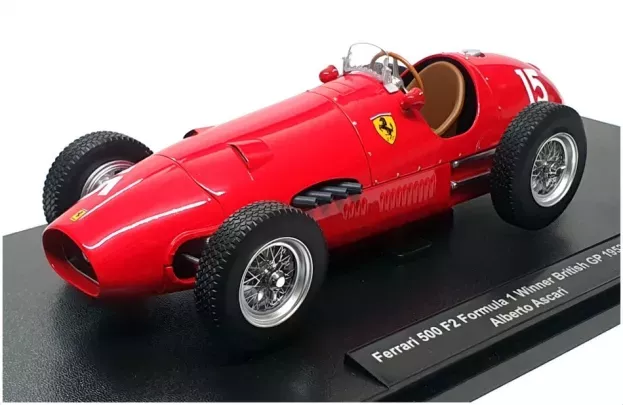 CMR Ferrari F1 500 F2 Scuderia Ferrari N 15 Winner British Gp Alberto Ascari 1952 World Champion 1:18 CMR196