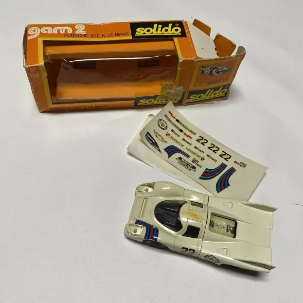 Solido Porsche 917k 4.9l Team Martini Racing N 22 Winner 24h Le Mans 1971 Helmut Marko Gijs Van Lennep 1:43 198