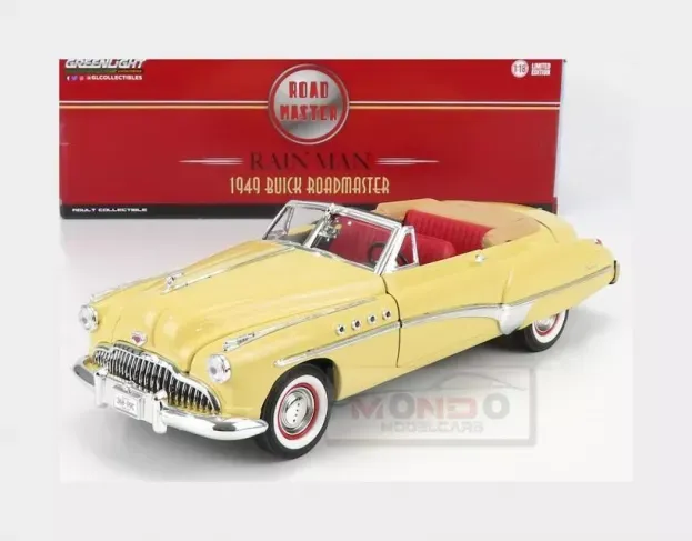 Greenlight Buick Roadmaster Cabriolet Open 1949 Charlie Babbitt Rain Man 1:18 13616
