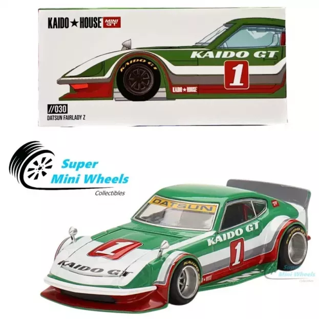 Mini-GT Datsun Fairlady Z N 1 Kaido Gt V1 Coupe 1975 1:64 KHMG030