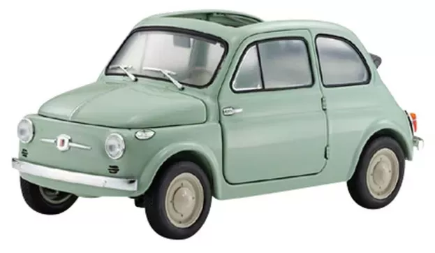 Kyosho Fiat 500 D Cabriolet Open 1960 1:18 08966LG