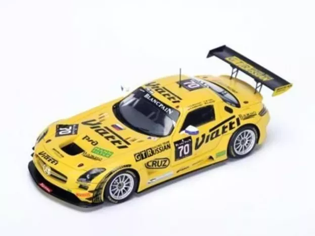 Spark Mercedes Sls Amg Gt3 Team Gt Russian N 70 24h Spa 2015 A.karachev C.bouchut K.heyer 1:43 SB114