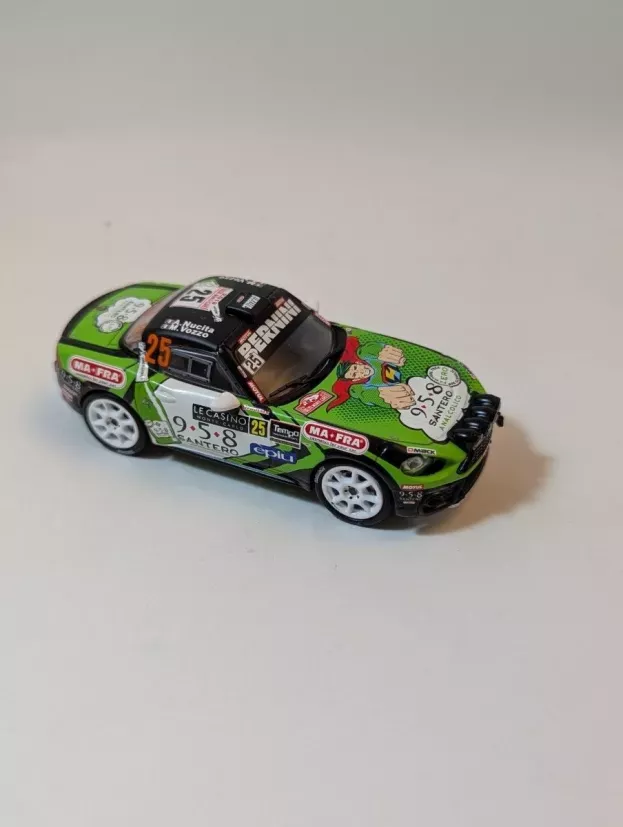 IXO Models Fiat Abarth 124 Rgt N 25 Rally Monte Carlo 2018 A.nucita M.vozzo 1:43 RAM681