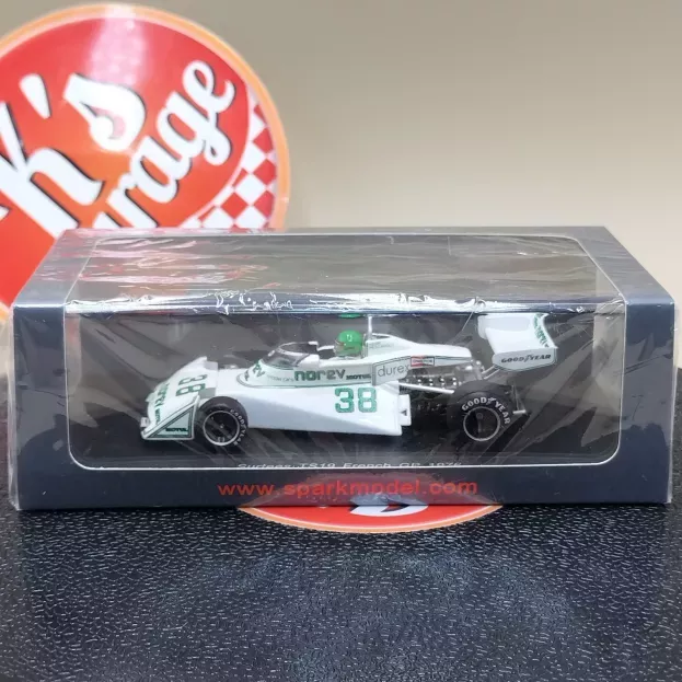 Spark Surtees F1 Ts19 N 38 French Gp 1976 Henry Pescarolo 1:43 S4005