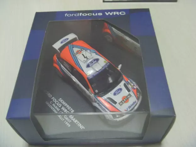 Vitesse Ford Focus Wrc Martini N 7 Rally Argentina 1999 C.mcrae N.grist 1:43 SKM99078