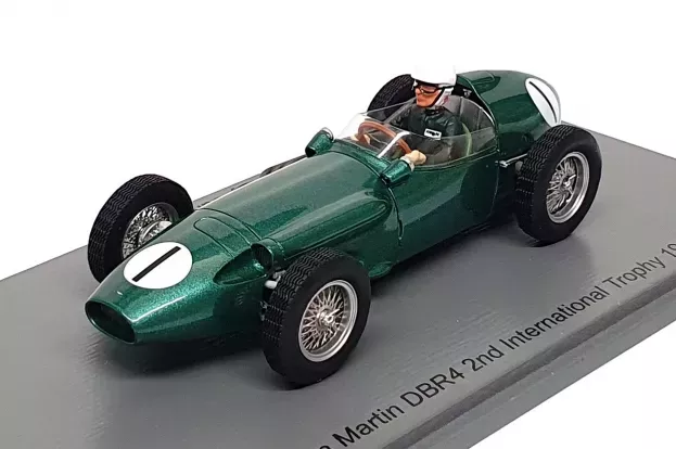 Spark Aston Martin F1 Dbr4 N 1 2nd Silverstone International Trophy 1959 R.salvadori 1:43 S8135