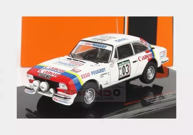 IXO Models Peugeot 504 Coupe V6 night Version N 03 4th Rally Cote D'ivoire 1978 S.lampinen A.aho 1:43 RAC417C.22