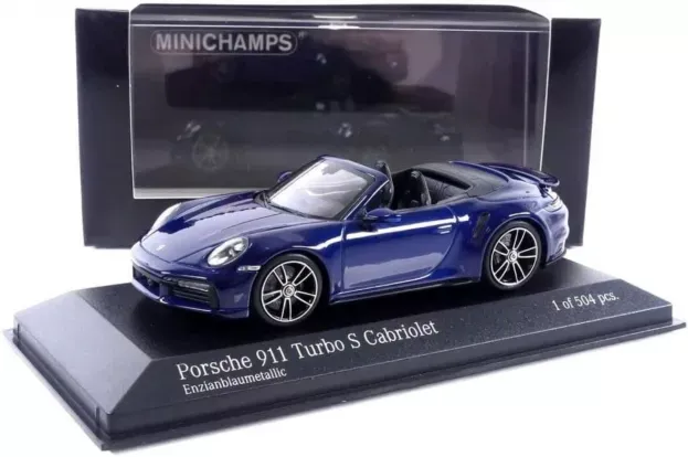 Minichamps Porsche 911 992 Turbo S Cabriolet 2020 1:43 410069480