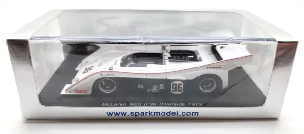 Spark Mclaren M20 N 96 Riverside 1973 M.andretti 1:43 S1118