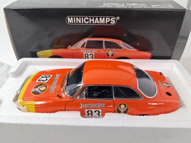 Minichamps Alfa Romeo Gta 1300 Junior Jagermeister N 83 Drm 1972 R.maschke 1:18 100721283