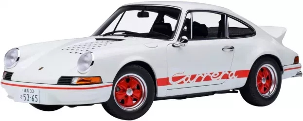 AUTOart Porsche 911 Carrera Rs 1973 The Circuit Wolf rival Sakon Hayase Manga Movie 1:18 78026