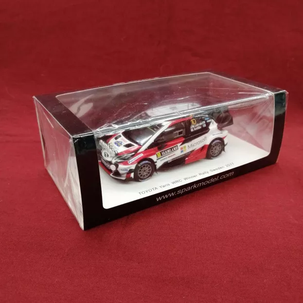 Spark Toyota Yaris Wrc night Version N 10 Winner Rally Sweden 2017 J.m.latvala M.antilla 1:43 S5165