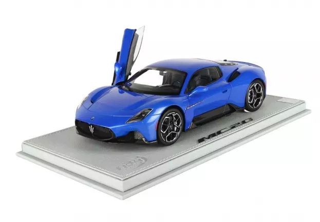BBR Maserati Mc20 Blue Infinito 1:18 HE180051E