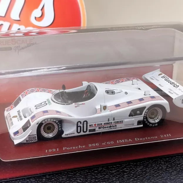 Truescale Porsche 966 N 60 24h Imsa Daytona 1991 Bell Cochran Bell 1:43 TSM114306