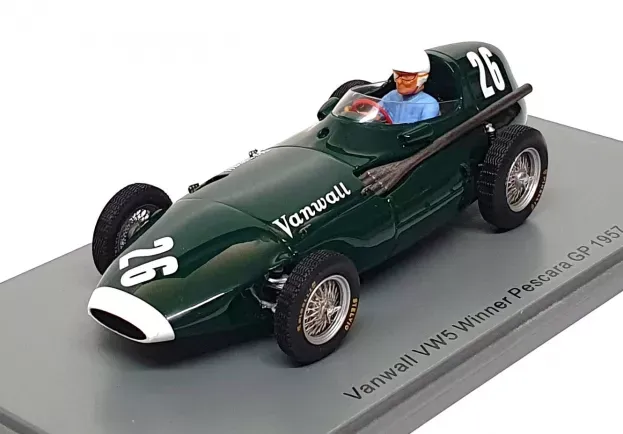 Spark Vanwall F1 Vw5 N 26 Winner Pescara Italy Gp 1957 S.moss 1:43 S7206